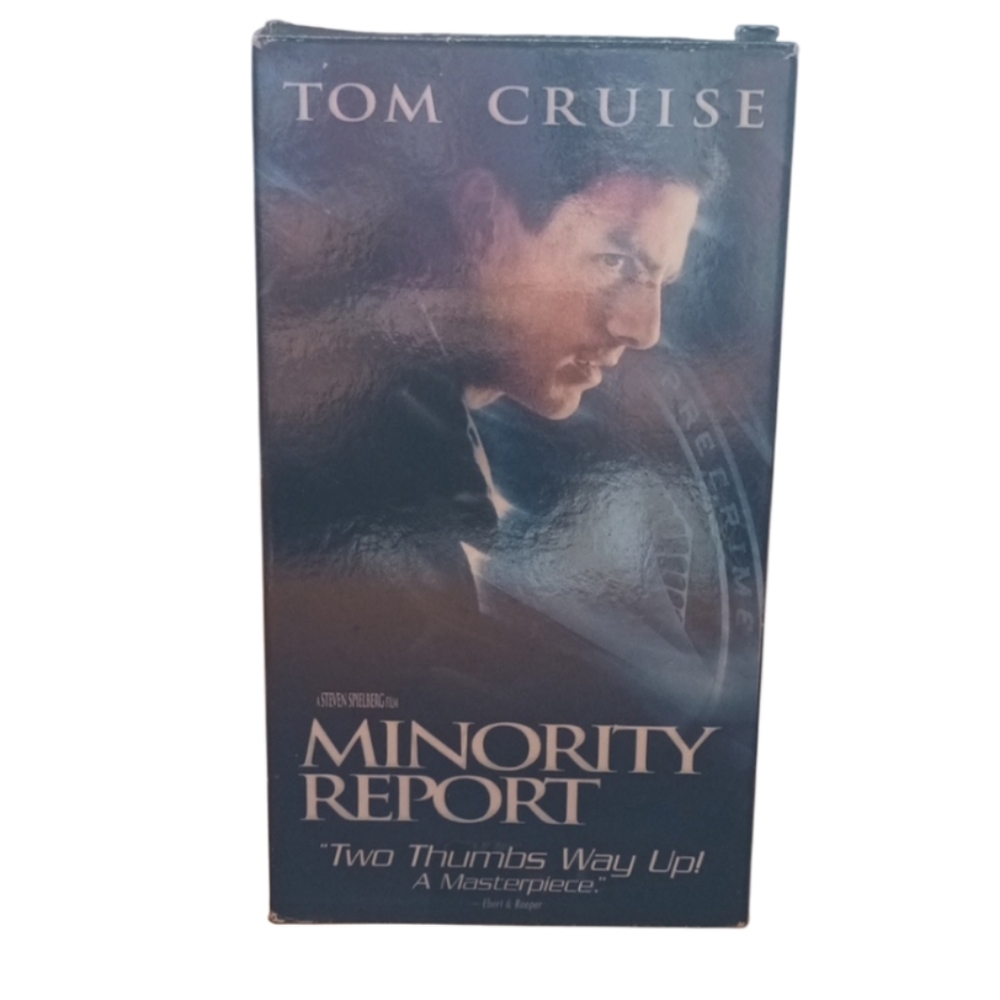 Minority Report VHS video tape